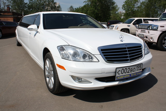 Mercedes-Benz S-Class Pullman W221 за 2000 руб./час - прокат и аренда ...
