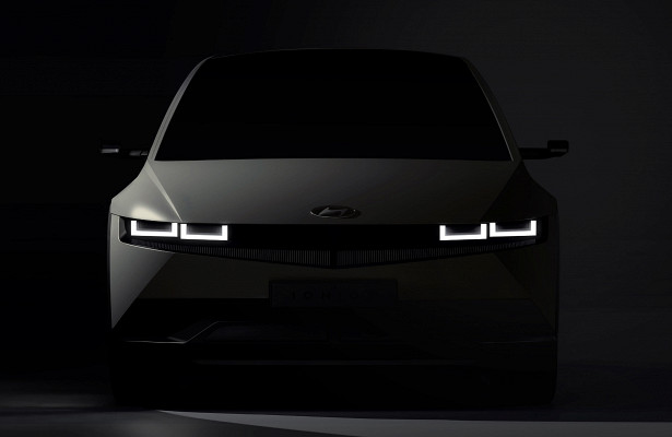 Опубликованы первые фото нового электромобиля Hyundai